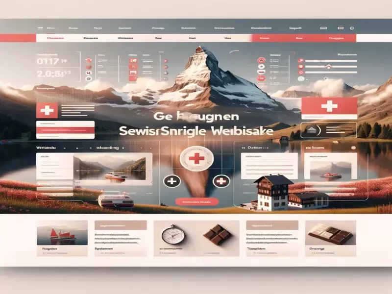 İsviçre Almanca Web Sitesi Tasarımı